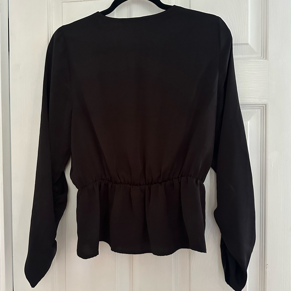 Dear John black polyester top